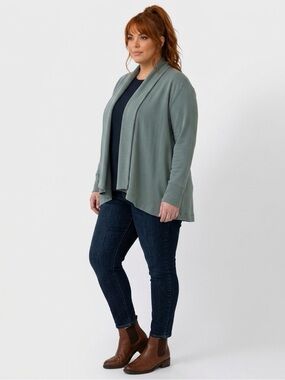 Old Navy Sage Green Open Front Cardigan